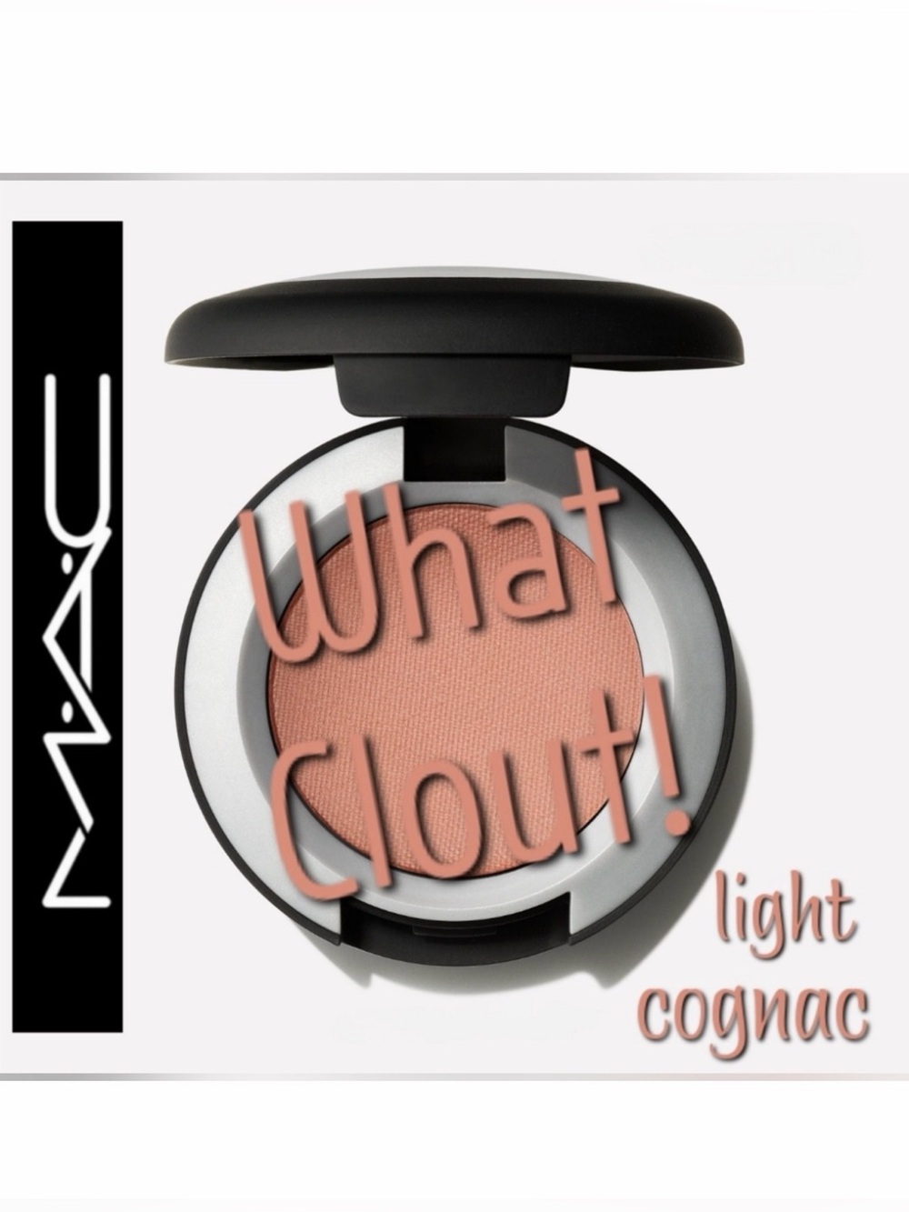 Mac Powderkiss Eyeshadow What Clout! Light Cognac Brand New in Box Authentic